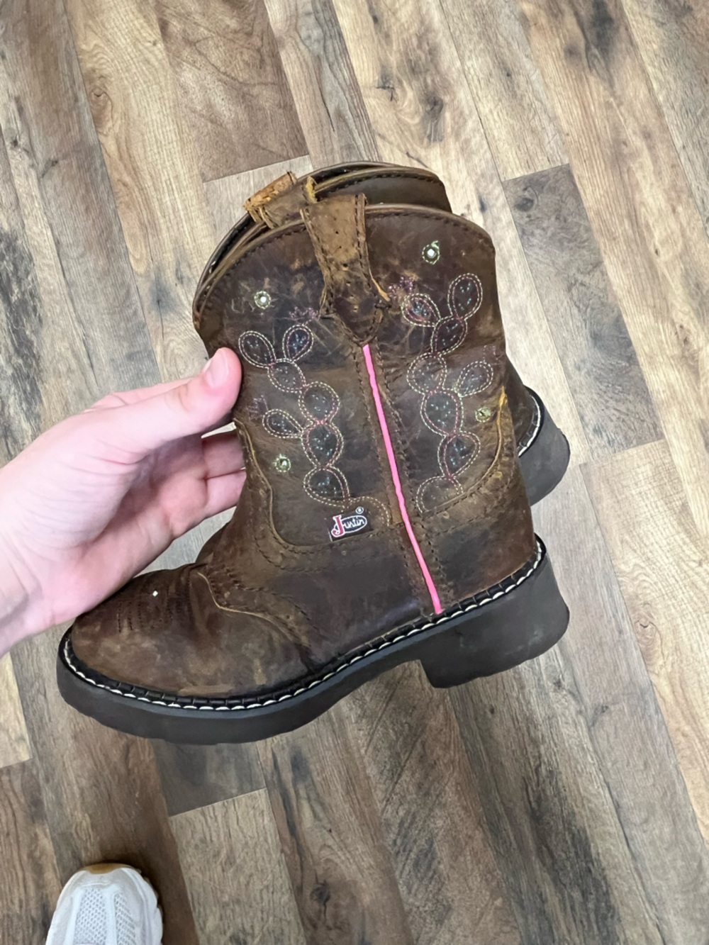 Girls Justin cowgirl boots